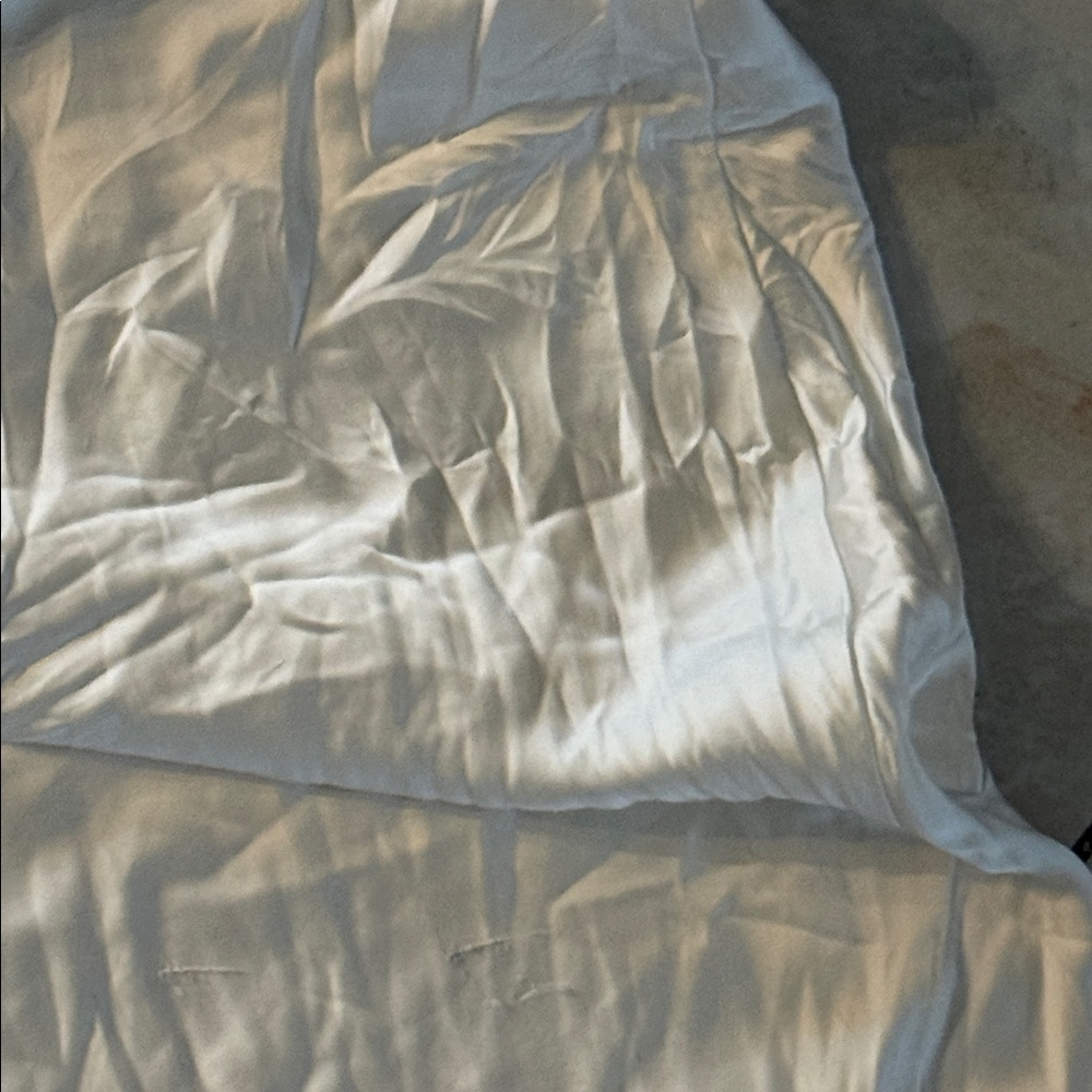 Zara White Long Sleeve Dress - Picture 2 of 5